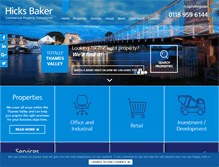 Tablet Screenshot of hicksbaker.co.uk